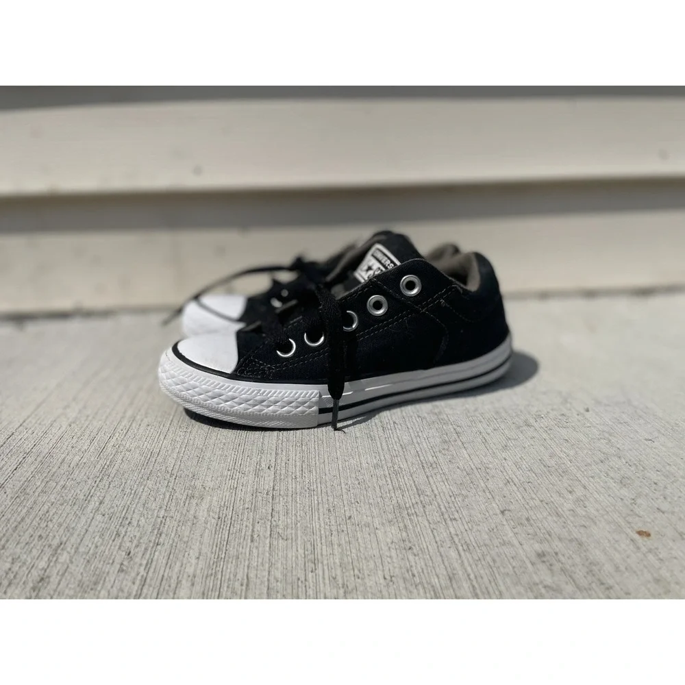 Converse Chuck Taylor All Star Kids Youth Unisex Size 12 Black Gray